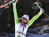 Superobrovský slalom v Cortine ovládla Slovinka Štuhecová 